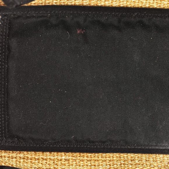 Chanel Deauville Logo Shopping Tote Printed Raffia Large Black, Neutral - Picture 6 of 9